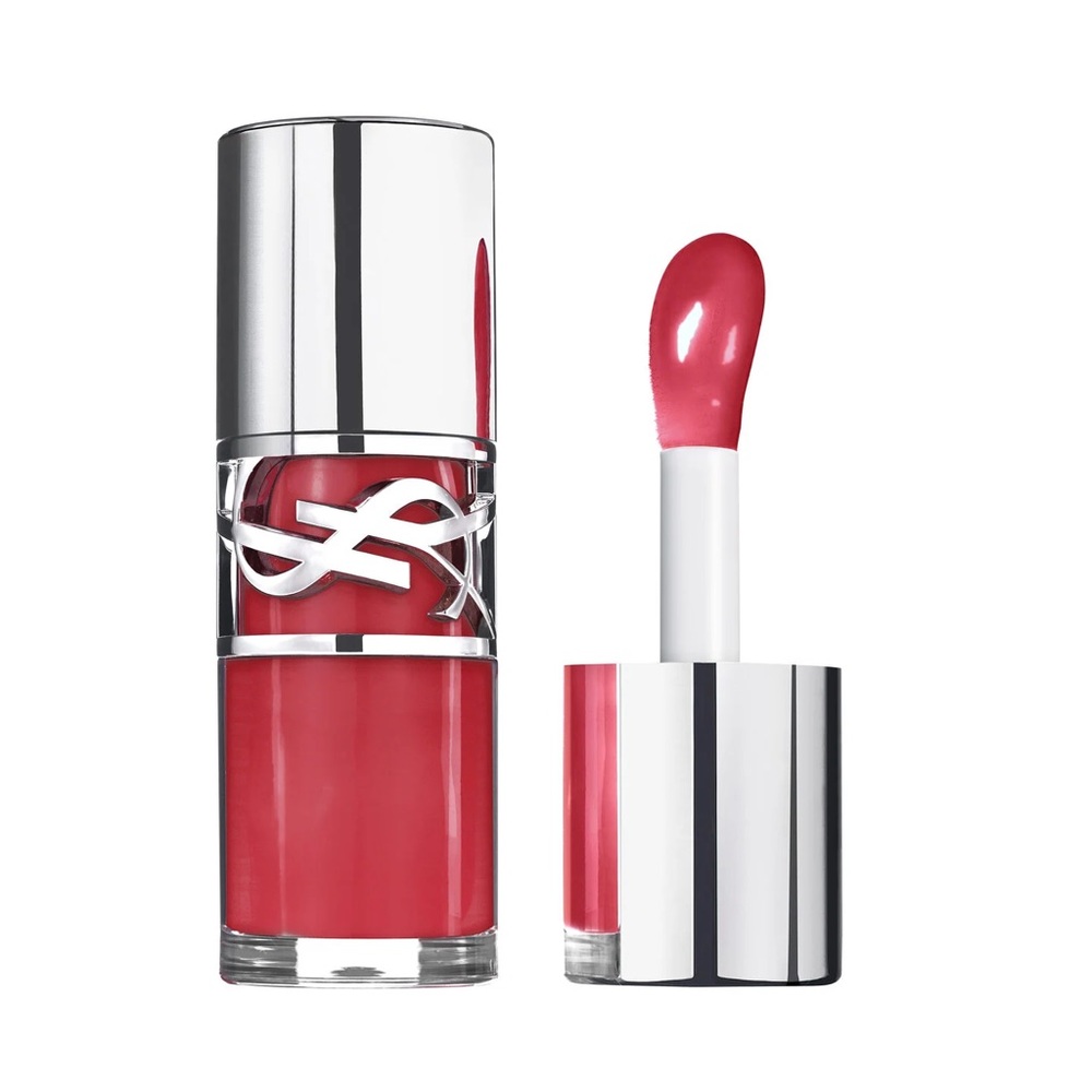 *BRAND NEW* Yves Saint Laurent PLUMPING LIP OIL GLOSS 7 Strawberry Star